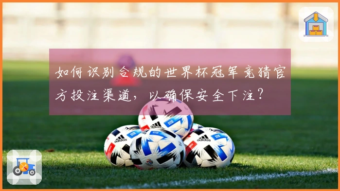 如何识别合规的世界杯冠军竞猜官方投注渠道，以确保安全下注？